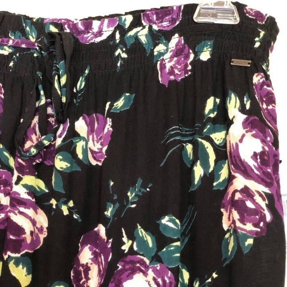 Volcom Women's Purple defiant One Floral Pants M - Picture 12 of 12